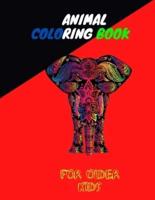 Animal Coloring Book For Older Kids