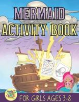 Mermaid Activity Book for Girls Ages 3-8