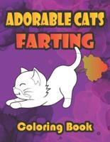 Adorable Cats Farting Coloring Book