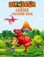 Dinosaur Lovers Coloring Book