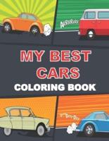 My Best Cars Coloring Book
