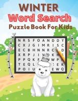 Winter Word Search Puzzle Book For Kids