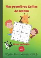 Mes Premières Grilles De Sudoku Pour Enfants Dès 6 Ans - 210 Grilles 4X4 De Très Facile À Difficile