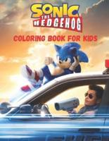 Sonic The Hedgehog Coloring Book For Kids