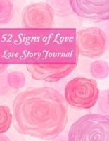 52 Signs of Love, Love Story Journal