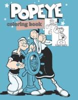 Popeye Coloring Book