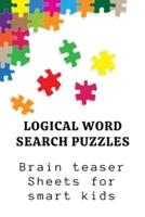 Logical Word Search Puzzles