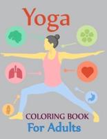 Yoga Coloring Book For Adults