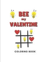 Bee My Valentine Coloring Book