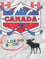 Canada Coloring Book