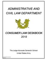 2018 Consumer Law Deskbook