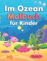 Im Ozean Malbuch Für Kinder
