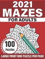 2021 Mazes For Adults