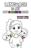 Language Is Art HIV COLORING BOOK