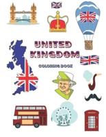 United Kingdom Coloring Book