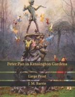 Peter Pan in Kensington Gardens: Large Print