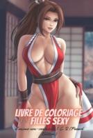 Livre de coloriage Filles sexy d'anime non-censurées 1 & 2 (French Edition)