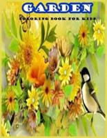 Garden Coloring Book for Kids