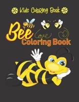 Bee Coloring Book. Kids Coloring Book
