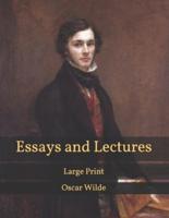 Essays and Lectures: Large Print
