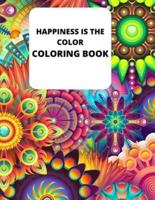 Hapiness Is the Color, Coloring Book