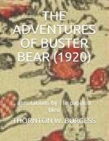The Adventures of Buster Bear (1920)
