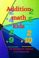 Addition book: Math.416 addition