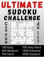 Ultimate Sudoku Challenge Can You Do It?