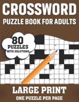 Crossword Puzzle Book For Adults