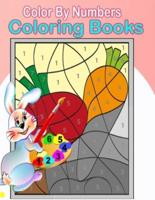 Color By Numbers Coloring Books