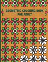 Geometric Coloring Book For Adult