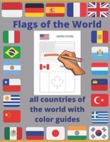 Flags of the World: all countries of the world with color guides: Color in flags for all countries of the world with color guides to help. ... creativity, stress relief.