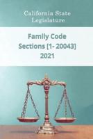 Family Code 2021 Sections [1 - 20043]