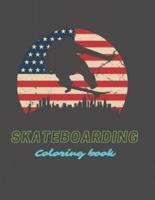 Skateboarding Coloring Book