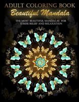 Adult Coloring Book Beautiful Mandala