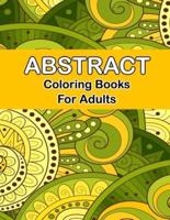 Abstract Coloring Books for Adults