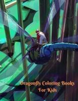 Dragonfly Coloring Books For Kids