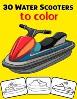 30 Water Scooters to Color