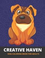 Creative Haven Dog Coloring Book for Adults