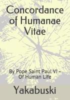 Concordance of Humanae Vitae