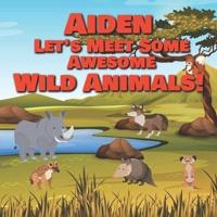 Aiden Let's Meet Some Awesome Wild Animals!