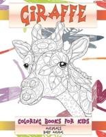 Baby Animal Coloring Books for Kids - Animals - Giraffe