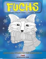 Zendoodle Malbücher Für Erwachsene - Entzückende Tiere - Tier - Fuchs