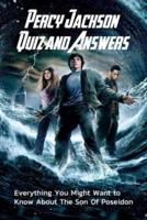 Percy Jackson Quiz and Answers