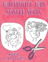 Valentine's Day Scissor Skills. Ages 2 and Up