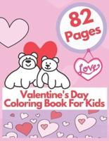 Valentine's Day Coloring Book For Kids