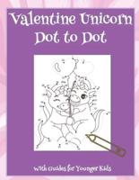 Valentine Unicorn Dot to Dot
