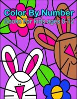 Color By Number Books For Kids Ages 8-12