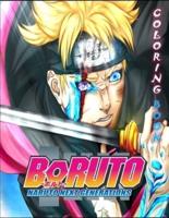 Boruto Naruto Next Generations Coloring Book