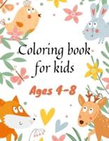 Coloring Book for Kids Ages 4-8